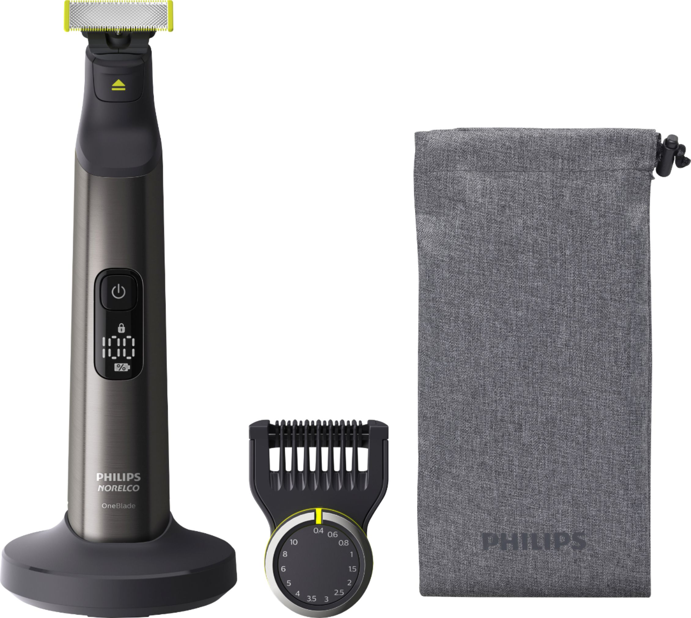 Philips Norelco OneBlade Pro Hybrid Rechargeable Trimmer & Shaver