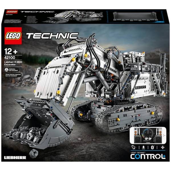 LEGO Technic: Control+ Liebherr R 9800 Excavator Set (42100) - $329.99