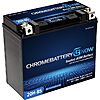 Chrome Battery YTX20H-BS Intelligent Bluetooth Enabled AGM Battery, Maintenance Free, for Motorcycles, ATVs UTVs + Free Shipping $45.50