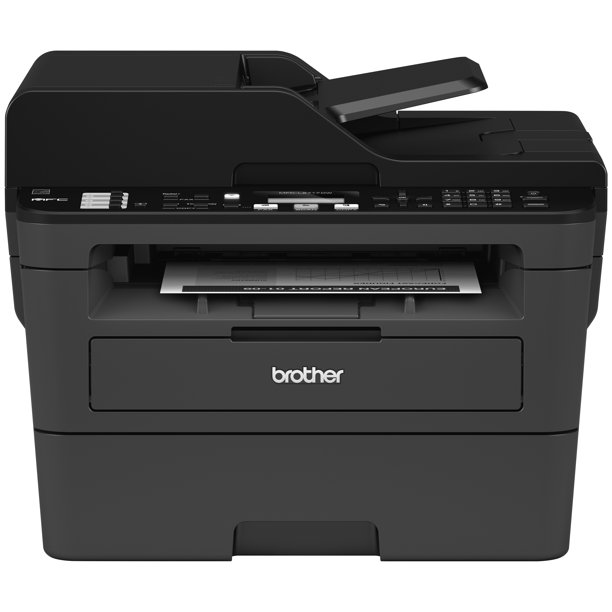Brother Factory Refurbished MFCL2710DW Multifunction Monochrome Laser Printer WIth Wireless, Duplex, ADF $174.99
