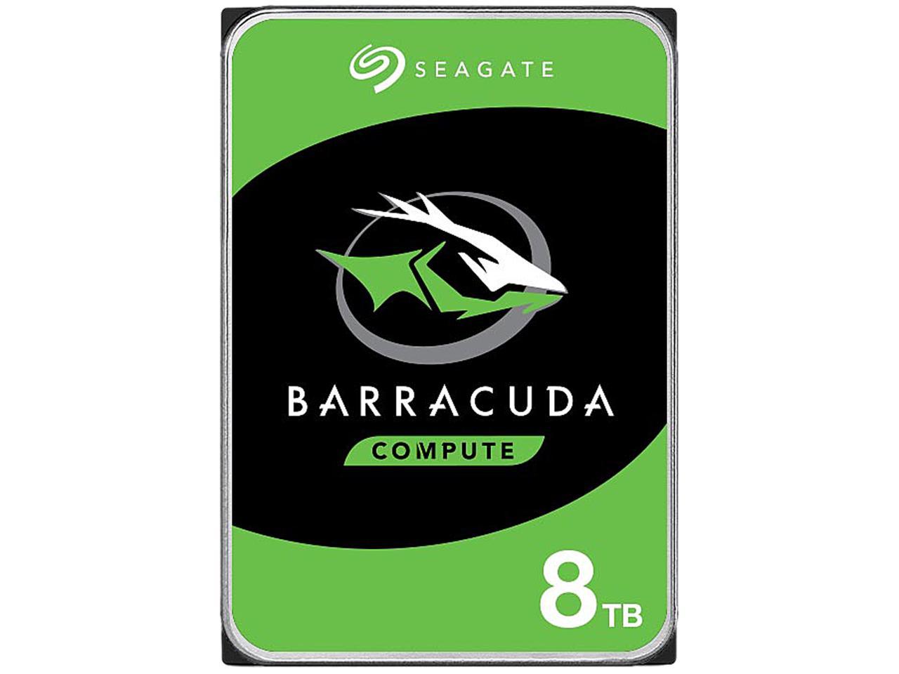 Seagate Barracuda 8TB 3.5" 5400RPM Internal Hard Drive SATA 6.0Gb/s $99.99