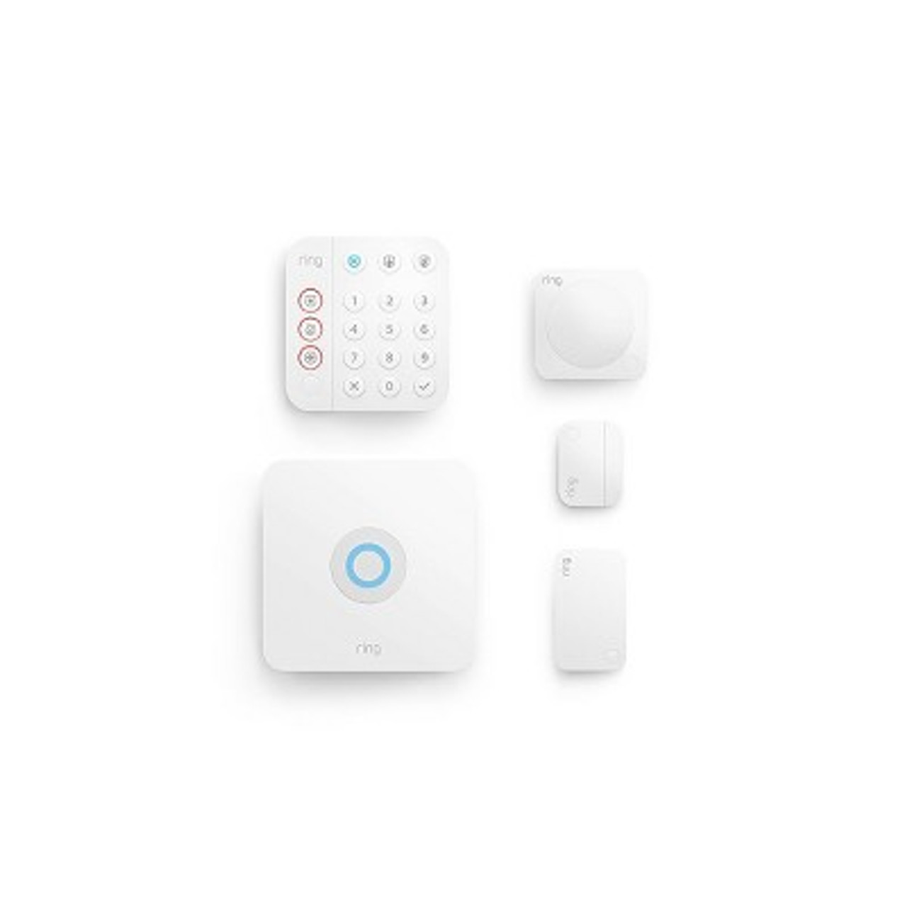 Ring Security Kit 5 Piece 2nd Generation Home Security System Free 