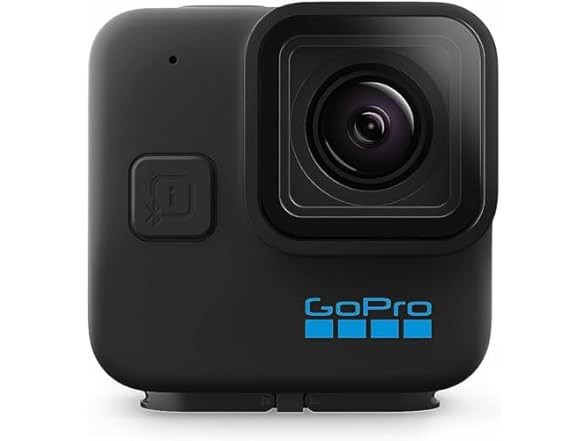 GoPro HERO11 Black Mini - Compact Waterproof Action Camera with 5.3K60 Ultra HD Video, 24.7MP Frame Grabs, 1/1.9" Image Sensor, Live Streaming, Stabilization $219.99