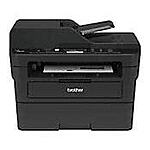 Brother Factory Refurbished DCPL2550DW Monochrome All-In-One Laser Printer With Duplex And Wireless $144.99