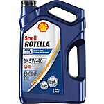 3-Gallon Shell Rotella T6 5W-40 Full Synthetic Diesel Engine Oil $50.45 After $20 Rebate w/ Free Shipping