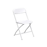 Woot! Appsclusive Flash Furniture Hercules Series Stackable Commercial Grade Steel Frame Folding Chair - White $13.99