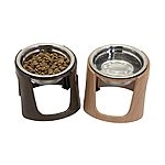 Sportpet Stainless Steel Pet Food/Water Bowl With Raised Stand $4.96