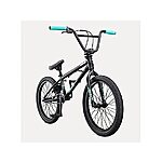 Mongoose Legion L10 Freestyle BMX Bike for Beginner to Advanced Riders, Steel Frame, 20-Inch Wheels, Black/Teal $74.99