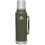Stanley Thermos 48 Ounce (1.5 Quart) Stainless Steel Classic Vacuum Insulated Bottle With Cup Lid 2 for $24.99