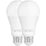 2-Pack Wyze LED 9.5W (60W Equivalent) White WiFi Smart Home Light Bulb, Dimmable + Free Shipping $11.00