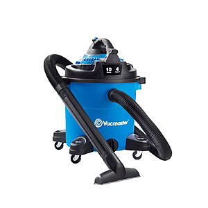 Vacmaster 10-Gallon 4HP Wet/Dry Vac with Detachable Blower .10 + Free Shipping