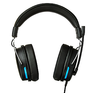 New Open Box Onn Wired USB Gaming Headset with 7.1 Virtual Surround Sound + Free Shipping $9.18
