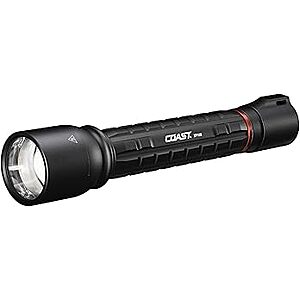 Coast XP14R 4500 Lumen USB-C Rechargeable LED Flashlight with Slide Focus® and Pure Beam® Focusing Optic, 5 Li