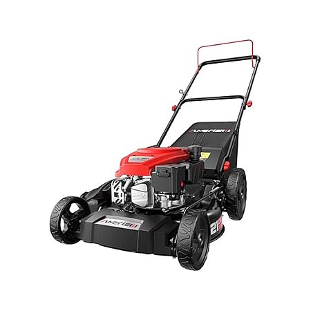 AMERISUN 21" Cut Steel Deck Gas Lawn Mower 144cc + Free Shipping w/ Prime $89.99