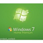 Microsoft Windows 7 Home Premium SP1 Full 32/64 Bit x32 &amp; x64 Version CD/COA NEW Listed for charity$60 or $79.00