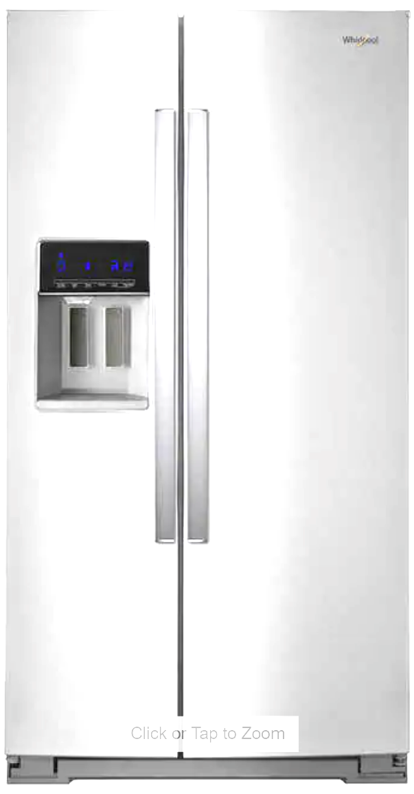 Costco Members Whirlpool 28 Cu. Ft. SidebySide Refrigerator w/ Dispenser