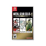 Metal Gear Solid: Master Collection Vol.1 (Xbox Series X, PS5 or Switch) $27 each + Free S/H w/ Prime