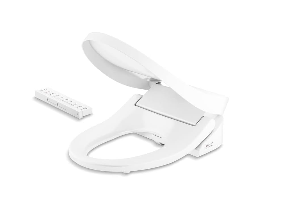Kohler Washlet C3325 Premium Bidet Toilet Seat with Remote Control