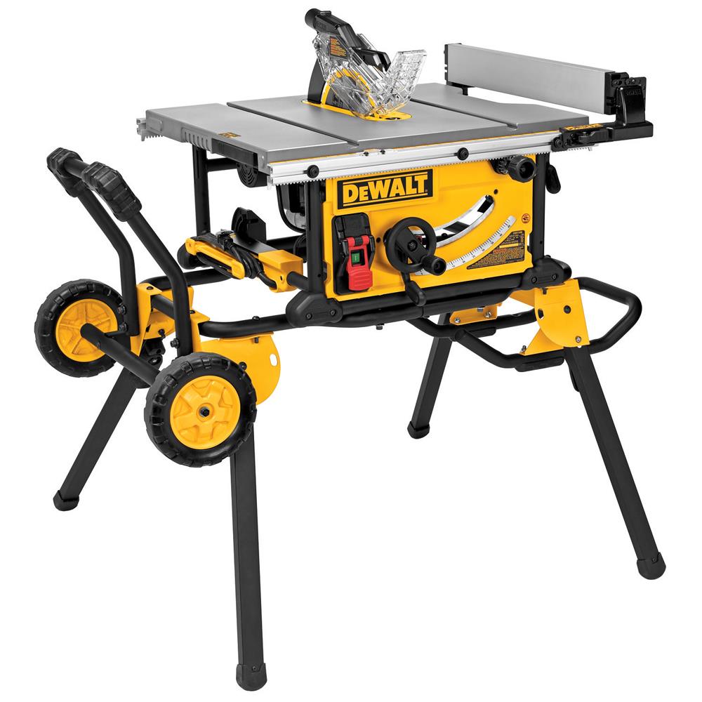 DeWALT 10-in Jobsite Table Saw 32-1/2-in (82.5cm) Rip Capacity, and a Rolling Stand + Free Shipping: $539 at Acme Tools