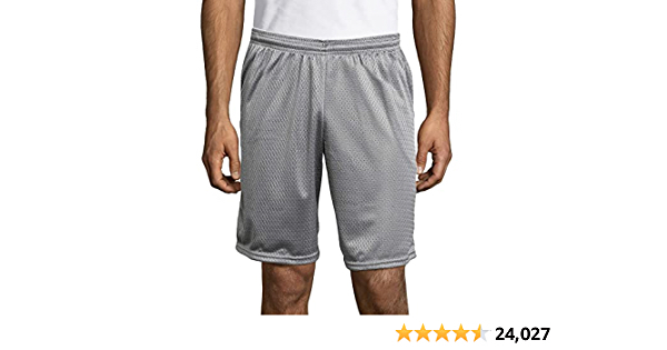 Hanes Sport Men's Mesh Pocket Shorts, Men’s Performance Gear Shorts, Men’s Athletic Shorts, 9" Inseam - $8.81