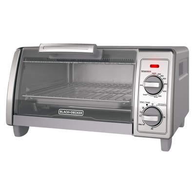 BLACK+DECKER 4-Slice Toaster Oven - Stainless Steel TO1700SG - $10 off ! + shipping $19.99