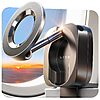LISEN MagSafe Hands Free Travel Phone Holder for iPhone (Black) $9.59 + Free Shipping w/ Prime or on $35+