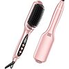LANDOT Heated Hair Straightener Brush (Various Colors) from $11.75 + Free Shipping w/ Prime or on $35+