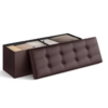 43&amp;quot; Songmic Folding Ottoman Storage Bench (Various Colors) from $24.10 + Free Shipping
