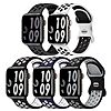 5-Pack Honeystraper Two-Tone Sport Bands for Apple Watch (42mm/44mm/45mm/46mm/49mm) $4.99 + Free Shipping w/ Prime or on $35+