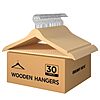 30-Pack Granny Says Heavy-Duty Wooden Clothes Hangers (Natural Wood) $17.49 + Free Shipping w/ Prime or on $35+