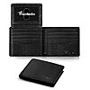 Travelambo Men's Minimalist Slim Bi-Fold Leather Wallet w/ RFID Blocking (Black) $4.99 + Free Shipping w/ Prime or on $35+