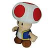 7.5&amp;quot; Little Buddy Super Mario All Star Collection Toad Stuffed Plush $10 + Free Shipping w/ Prime or on $35+