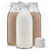3-Pack JoyJolt Glass Milk Bottles w/ Lids &amp;amp; Pourer $12.56 (+10% Cashback via Prime Visa) + Free Shipping w/ Prime or on $35+