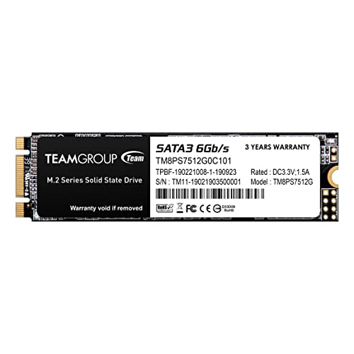 512GB Team Group MS30 M.2 SATA III TLC Solid State Drive $25 + Free Shipping