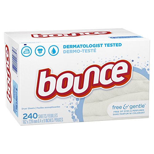 240-Count Bounce Fabric Softener Dryer Sheets (Free & Gentle) 3 for $18.30 ($6.10) + Free Shipping w/ Prime or Orders $25+ $18.32