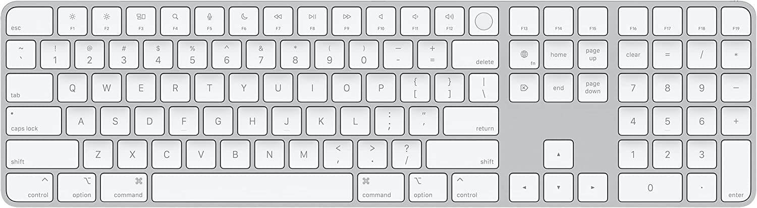 Apple Magic Keyboard w/ Touch ID & Numeric Keypad (Renewed; Silver) $119 + Free Shipping