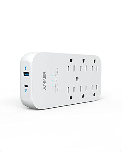 Prime Members: 20W 6-Outlet Anker Wall Charger w/ USB-A & USB-C $16 + Free Shipping