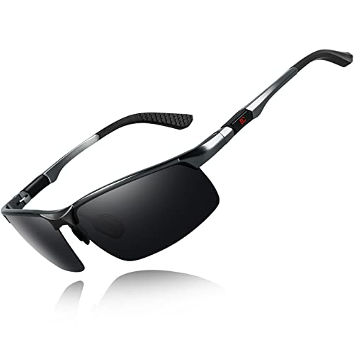Bircen Men's Polarized Carbon Fiber UV Sunglasses (Various) $12 + Free Shipping w/ Prime or $25+
