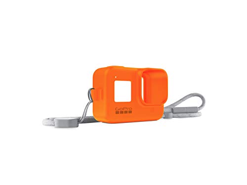 GoPro Silicone Sleeve & Adjustable Lanyard for GoPro HERO8 Black (Orange) $1.90 + Free Shipping w/ Prime or on $25+