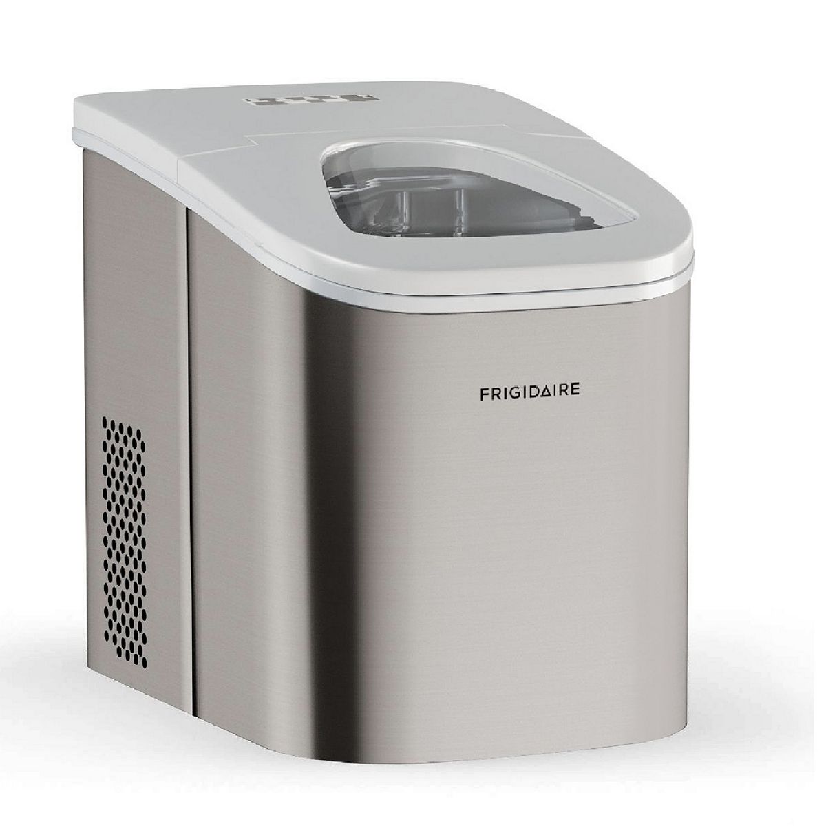 26Lb Frigidaire Stainless Steel Countertop Ice Maker + 15 Kohl's Cash