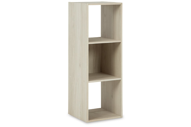 35" Ashley 3-Cube Wooden Organizer Bookcase (Various Colors) $29.75 & More + Free Shipping