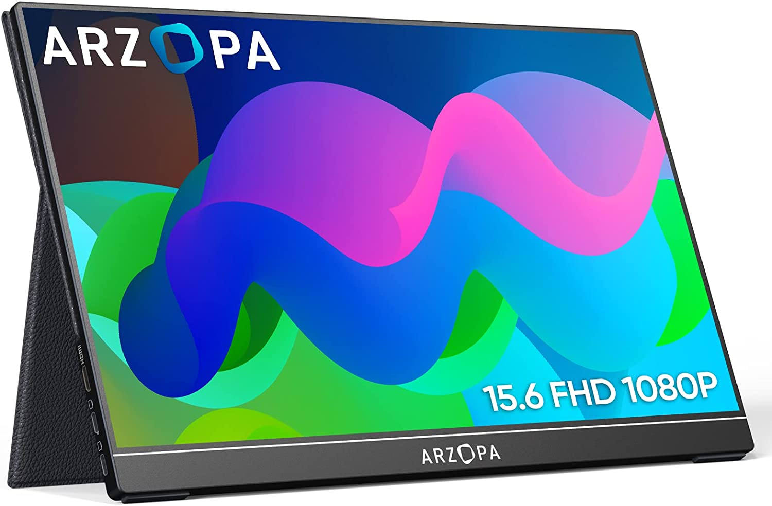 15.6" ARZOPA 1920x1080 60Hz Portable IPS External Monitor w/ Cover $76 + Free Shipping (Select Locations)