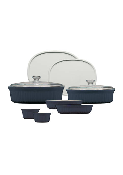 10-Piece Corningware Oval Baking Dishware Set (French Navy) $40 + Free Store Pickup at Belk