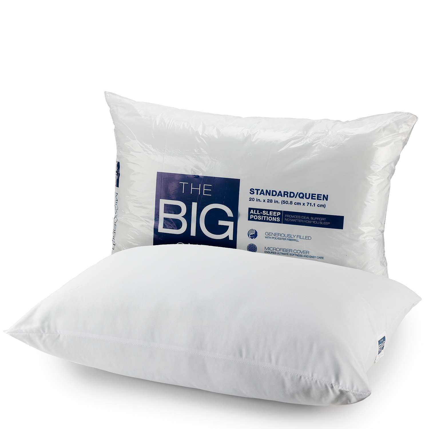 The Big One Microfiber Pillow (Standard/Queen) 3.20 + Free Store Pickup at Kohl's