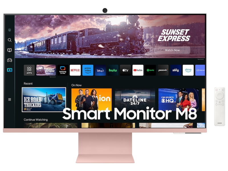 Samsung EDU: 32" M8C 4K UHD Smart Monitor w/ USB-C for Streaming, Remote & SlimFit Camera $300 + Free Shipping