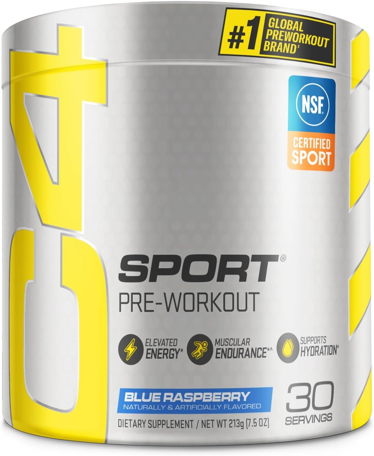 Cellucor C4 Pre-Workout Powder: Sport Raspberry $14.25, Ultimate Blue Razz $16.90 + Free Shipping w/ Prime or $35+