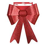 59' 300-Ct Indoor/Outdoor Multi-Color Mini Lights $4, 18.5" Red Glitter Wreath Bow $1.70 &amp; More
