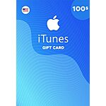 $100 Apple iTunes Gift Card (Digital Delivery) $82.75