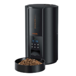 5L WOpet Automatic Pet Food Dispenser w/ LED Display &amp; Voice Recording (Black) $28 + Free Shipping