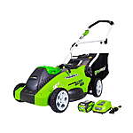 40V 16&quot; Greenworks Cordless Lawn Mower w/ 5Ah Battery &amp; Charger $198.85 + Free Shipping
